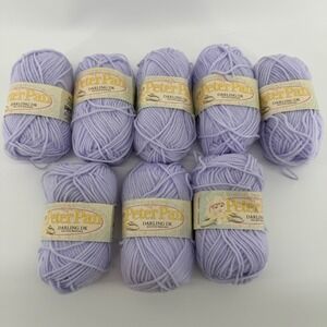 Peter Pan Darling DK Yarn Wendy Lavender Purple 8 Skeins Shade 837 Lot 9762 20g